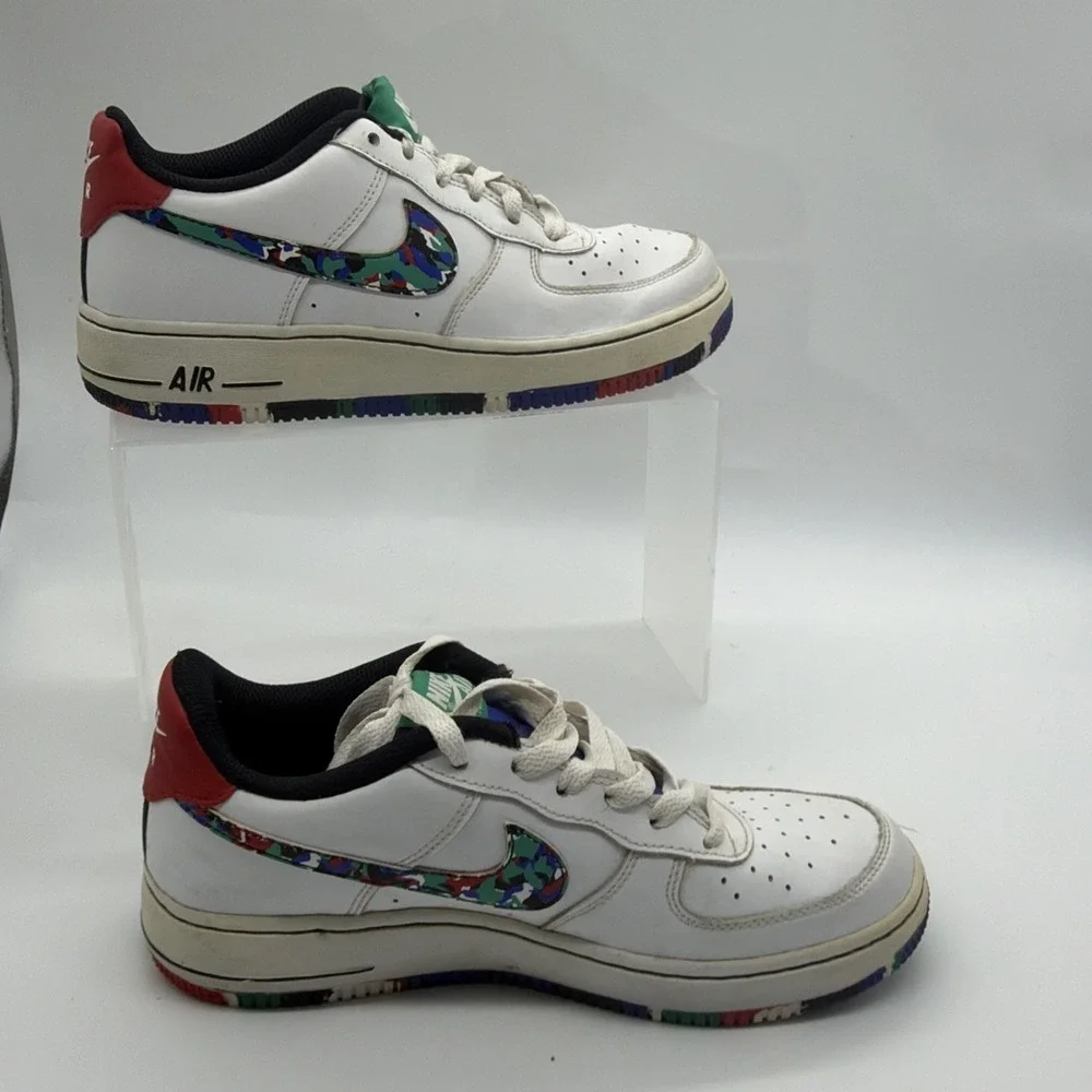 NIKE AIR FORCE 1 Hyper Crayon Multi-Color Low‎ Size 6Y